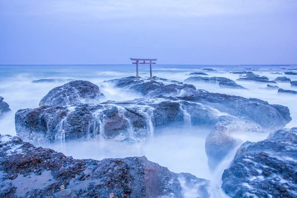 Puerta del santuario japonés — Foto de Stock