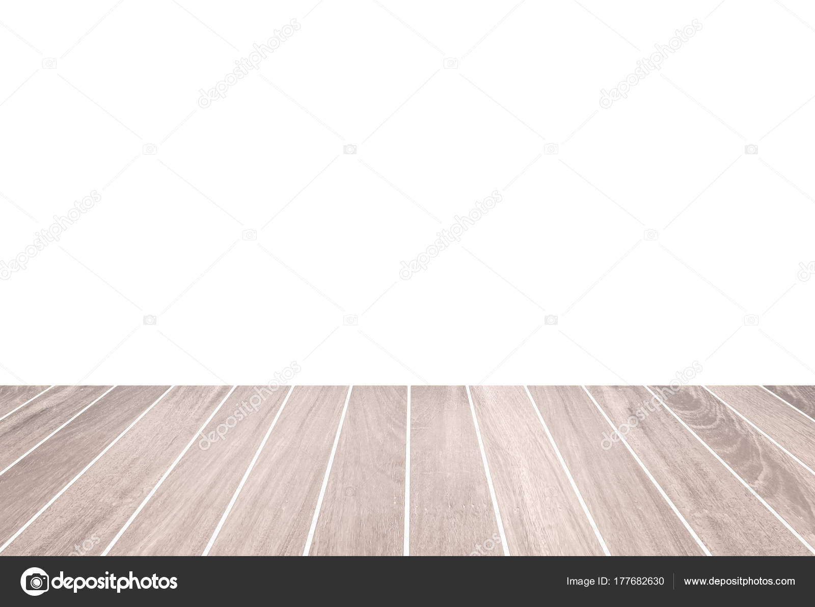 Pavimento legno bianco sfondo bianco spazio vuoto — foto stock ... Pavimento legno bianco