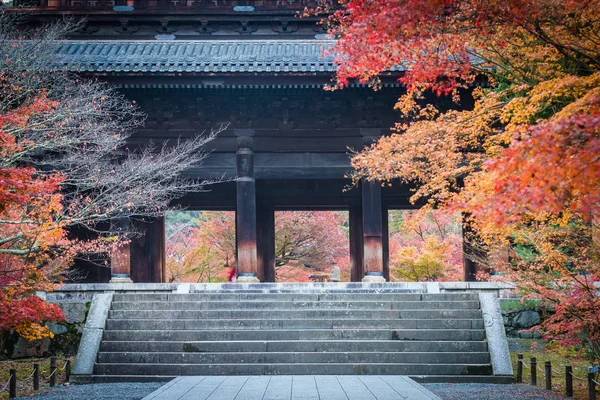 Tempio Nanzenji Kyoto Autunno — Foto Stock