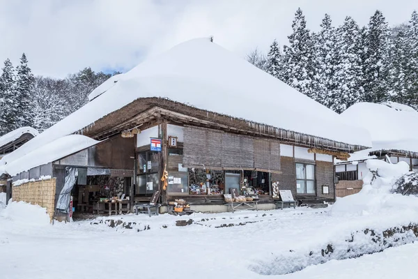 Fukushima Japón Dic 2017 Ouchijuku Village Una Ciudad Post Fomer — Foto de Stock