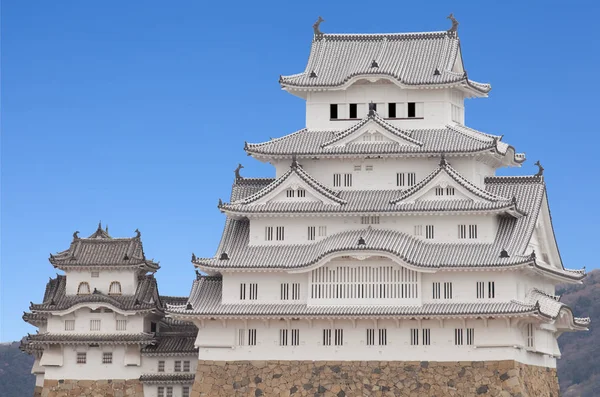 Himeji Castello Hilltop Complesso Castello Giapponese Nella Prefettura Hyogo — Foto Stock