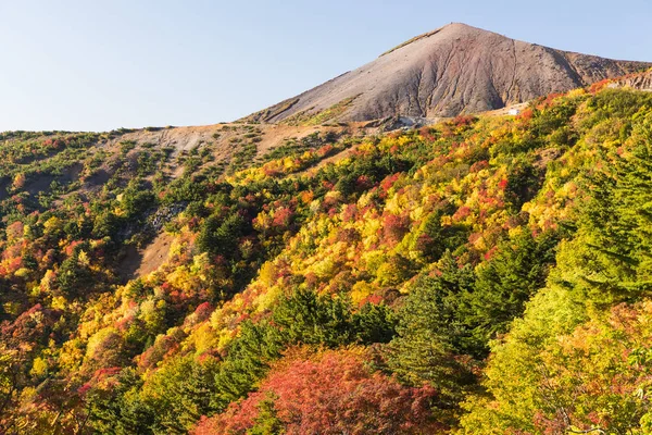 Bandai Azuma Skyline Fukushima Otoño — Foto de Stock