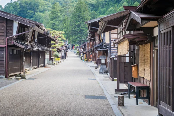 Narai Juku Japón Septiembre 2017 Pintoresca Vista Del Casco Antiguo —  Fotos de Stock