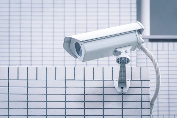 Video Camera Security System Wall Building — Stock Photo, Image