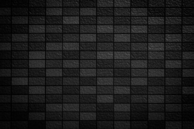 sorunsuz siyah tuğla duvar doku, arka plan 