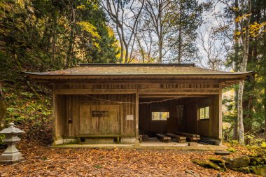 Tatsuzawafudo Falls adlı Fukushima Güz