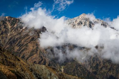 Nagano, Hakuba dağda sonbahar manzarası