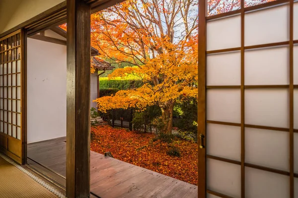 Templo Genko Kyoto Temporada Otoño —  Fotos de Stock