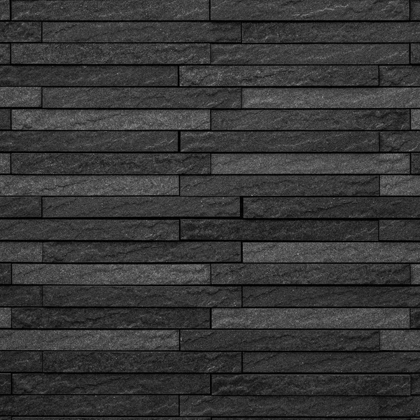 Zwarte Moderne Stenen Muur Achtergrond — Stockfoto