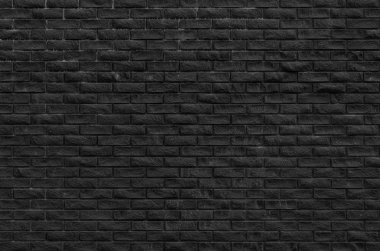 Eski siyah brickwall dokulu arka plan
