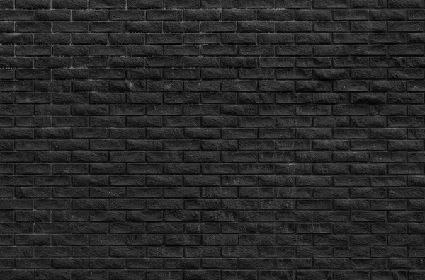 Old Black Brickwall Textured Background — Stock Photo, Image