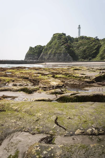 Vue Bas Phare Shioyasaki Japon — Photo