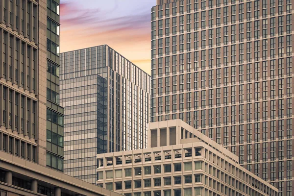 Close High Rise Office Building City Business Area — Stock Photo, Image