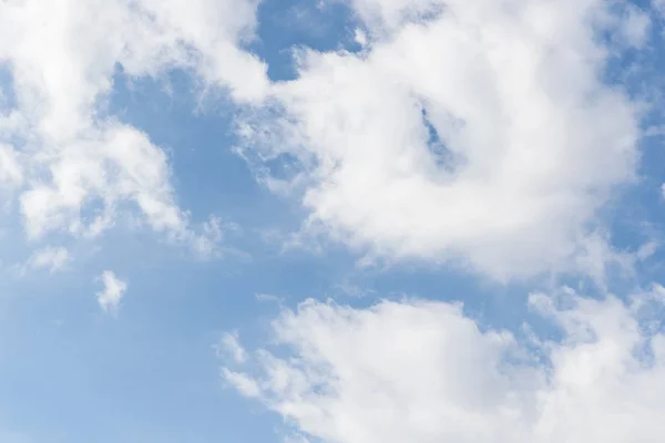 Natürlicher Hintergrund Von Blauem Himmel Und Wolken — Stockfoto