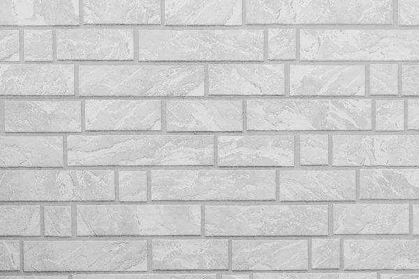 White Brick Wall Background Rural Room — Stock Photo, Image