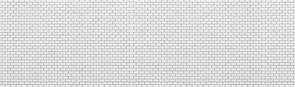 Panorama Van Witte Stenen Bakstenen Muur Achtergrond — Stockfoto