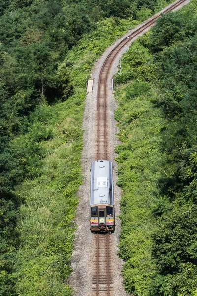 Oito Line Oito Line Japan Railway Which Connects Matsumoto Station — Stock Photo, Image