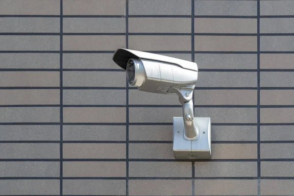 Moderna Cctv Kamera Vägg — Stockfoto