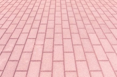 Açık blok taş döşeme zemin arka plan ve doku deseni