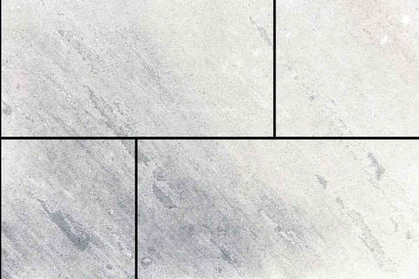 White Stone Floor Texture Seamless Background — Stock Photo, Image