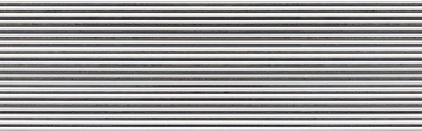 Panorama Superfície Textura Metal Ondulado Branco Galvanizar Aço — Fotografia de Stock