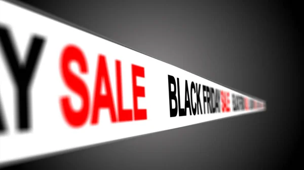 Black Friday Sale Sign Banner Background Promo Concept Sale Clearance — Stock Photo, Image