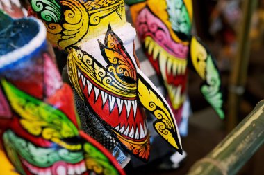 Tayland 'ın Hayalet Dans Maskesi, Phi Ta Khon, Hayalet Maskesi Festivali ya da Tayland Cadılar Bayramı