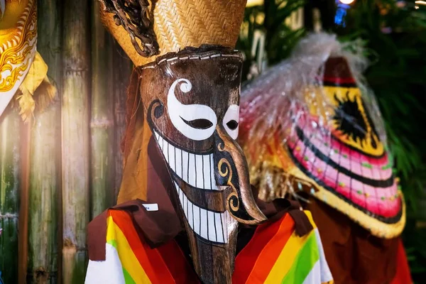 Ghost Dance Maschera Della Thailandia Phi Khon Ghost Mask Festival — Foto Stock