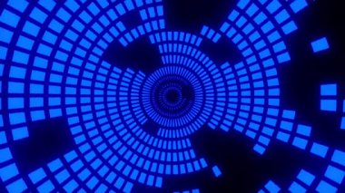 Soyut Fütürist Bilim Kurgu Hud teknoloji hologramı 3D görüntüleme