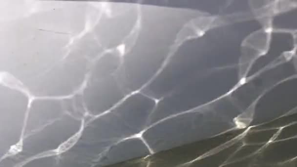 Słoneczne refleksy na morzu — Wideo stockowe
