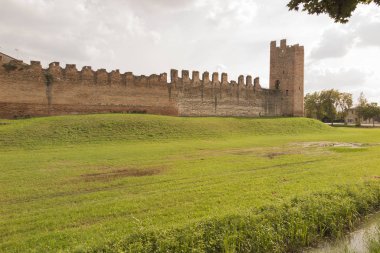 Duvarlar Montagnana Padova İtalya