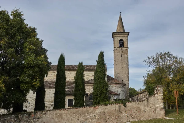 Church of St. Pancrazio of Montichiari Brescia Italy — Stock Photo, Image