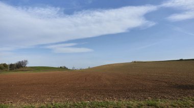 sonbaharda sürülmüş alanlar