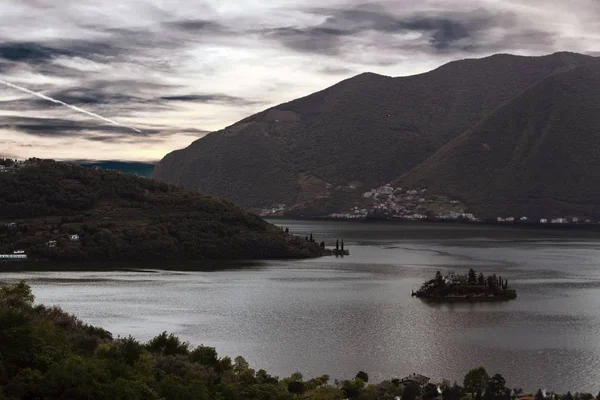 Iseo Brescia Olaszország November 2017 — Stock Fotó