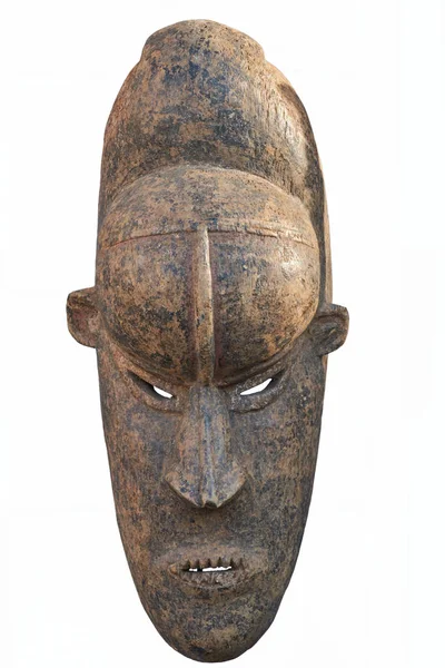 Ręcznie wykonane drewniane maski — Zdjęcie stockowe