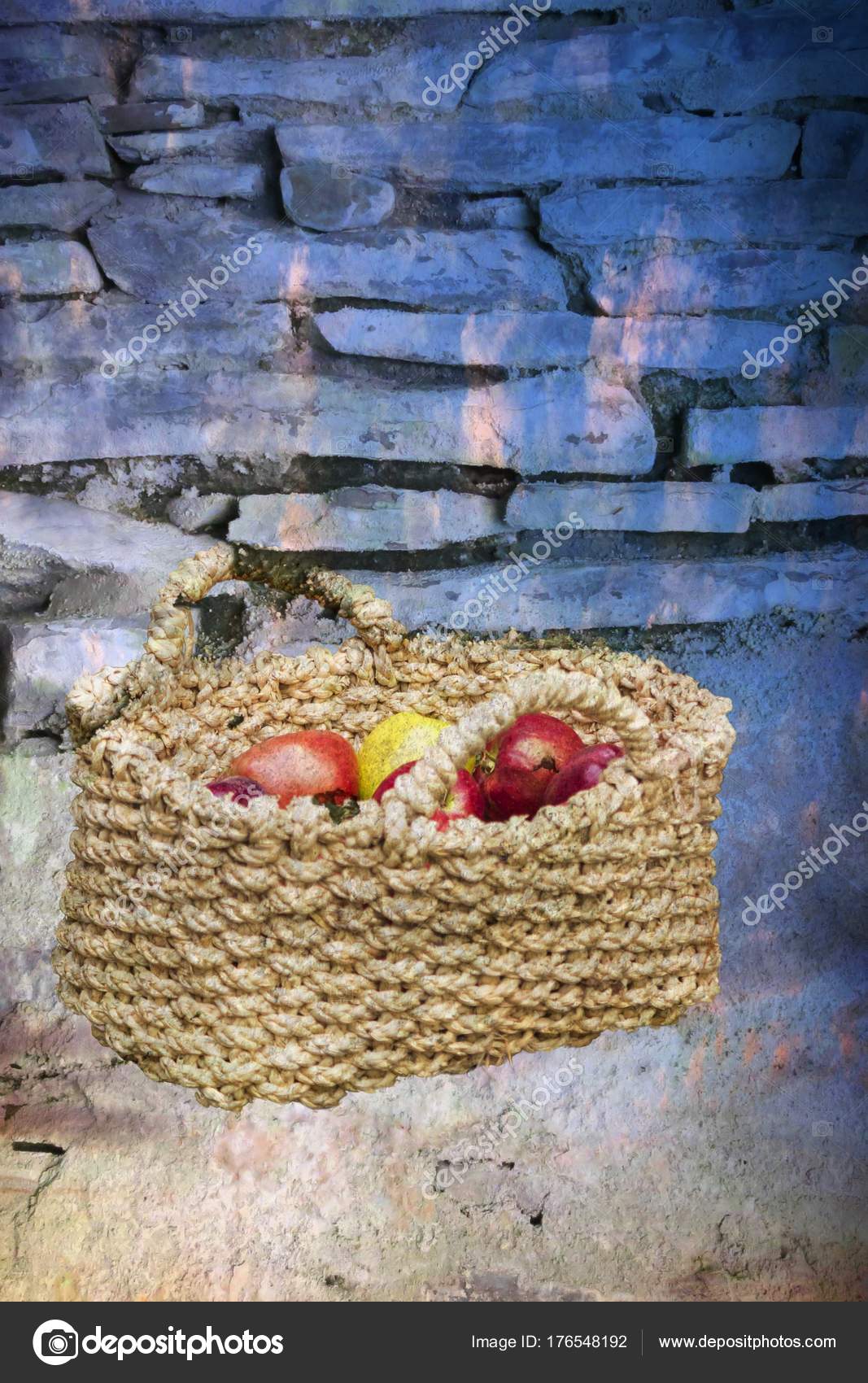 Fruit Vegetables Basket Stock Photo Spetenfina 176548192 Fruit Vegetables Basket Stock Photo