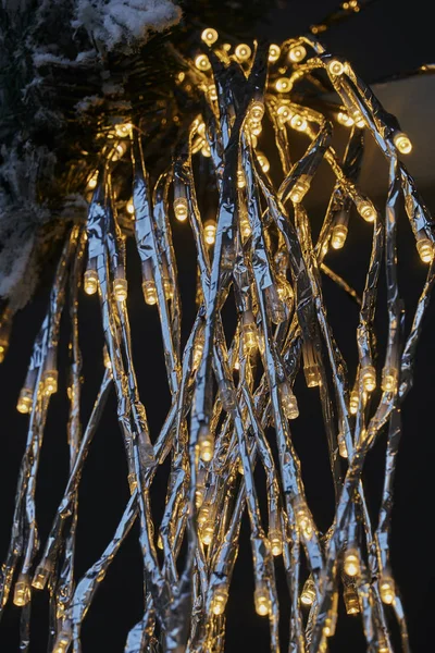 Jul Ljus Dekoration — Stockfoto
