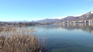 Sarnico Göl Manzaralı, Bs İtalya, Ocak 2018