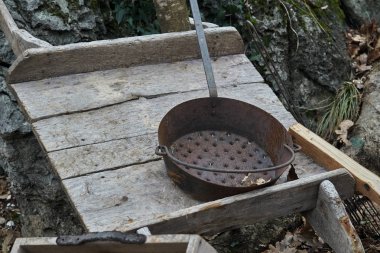 Pan kavrulmuş kestane yönetim kurulu için