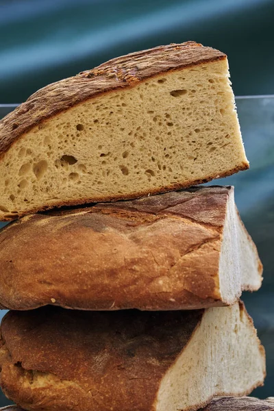 Свежий Хлеб Обед — стоковое фото