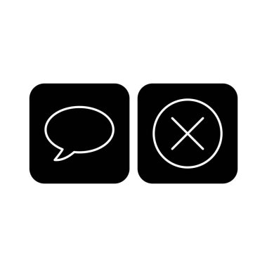 Kişisel ve iletişim için multimedya simgesi...