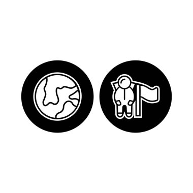 Kişisel ve Ticari Kullanım İçin 2 Astronomi Simgesi...