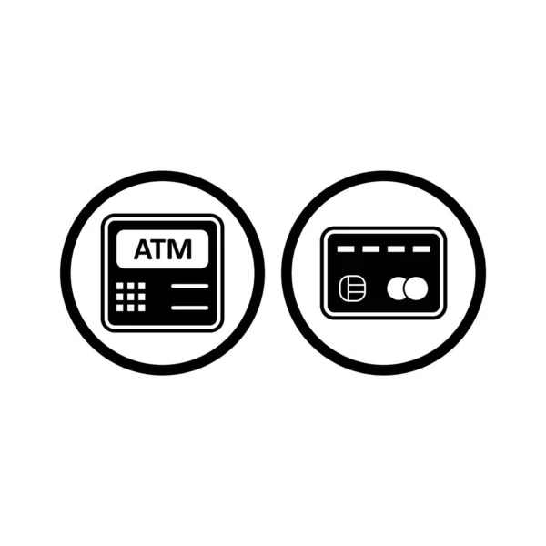 Iconos Bancarios Para Uso Personal Comercial — Archivo Imágenes Vectoriales