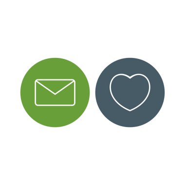 Kişisel ve iletişim için multimedya simgesi...