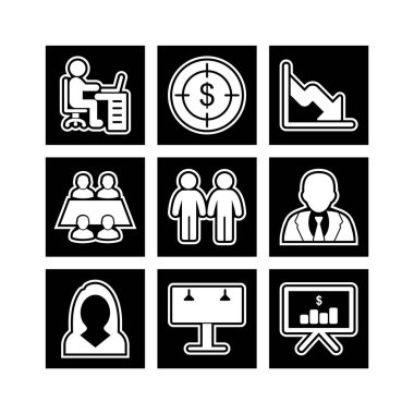 Kişisel ve Ticari Kullanım İçin 9 Simge İş...