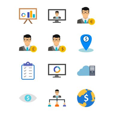 Kişisel ve Ticari Kullanım İçin 12 İş Simgesi...