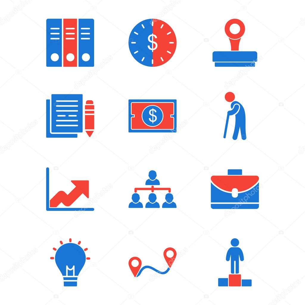 12 Icon Set Of business For Personal And Commercial Use...