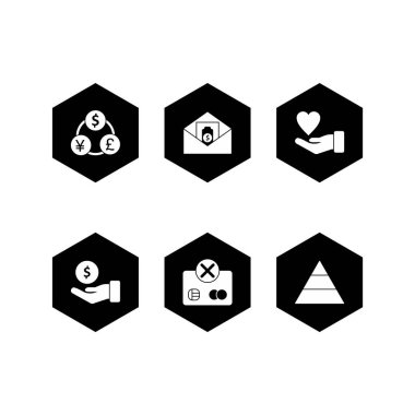 Kişisel ve Ticari Kullanım İçin 6 Bankacılık Simgesi...