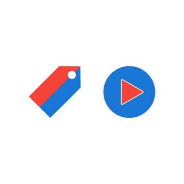 Kişisel ve iletişim için multimedya simgesi...