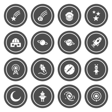 Kişisel ve Ticari Kullanım İçin 16 Astronomi Simgesi...
